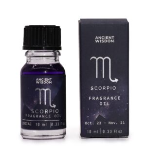 Zodiac Fragrance Oil 10ml - SCORPIO (ZFO-10)