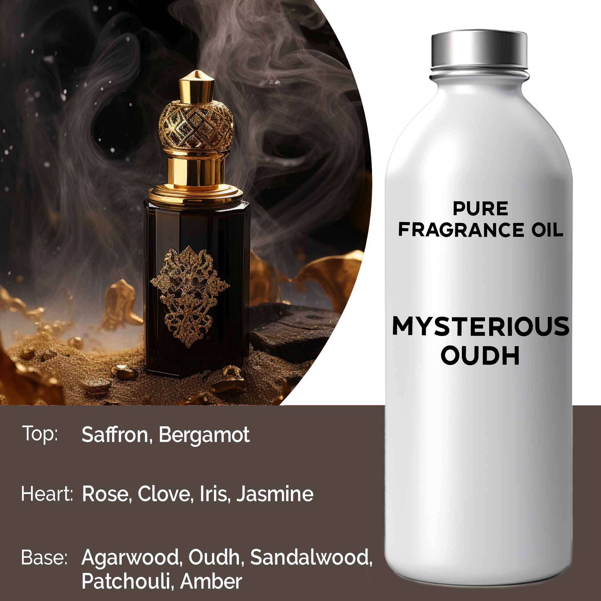 500g Pure Fragrance - Mysterious Oudh (FOBP-243)