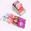 4x Floral Print Cotton Bound Notebooks 7x10cm - Assorted  (CBN-01)