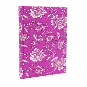 Cotton Bound Notebooks 20x15cm - 96 pages -Antique Fuchsia (CBN-10)