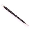 Extra Large Twisted Wood and Rock Quartz Wand  (HWand-60)