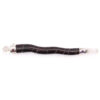 Natural Curved Wood and Rock Quartz Wand  (HWand-61)