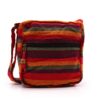 Lrg Nepal Sling Bag  (Adjustable Strap)  - Sunset Reds  (NSBag-15)