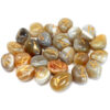 Runes Stone Set in Pouch - Banded Agate  (Rune-48)