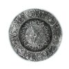 Polished Aluminium Pentagon Incense Holder 11.5cm  (PAIH-08)