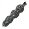 Polished Aluminium Buddha Long Incense Holder 20cm  (PAIH-09)