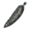 Polished Aluminium Buddha Long Shaped Incense Holder 23cm  (PAIH-12)