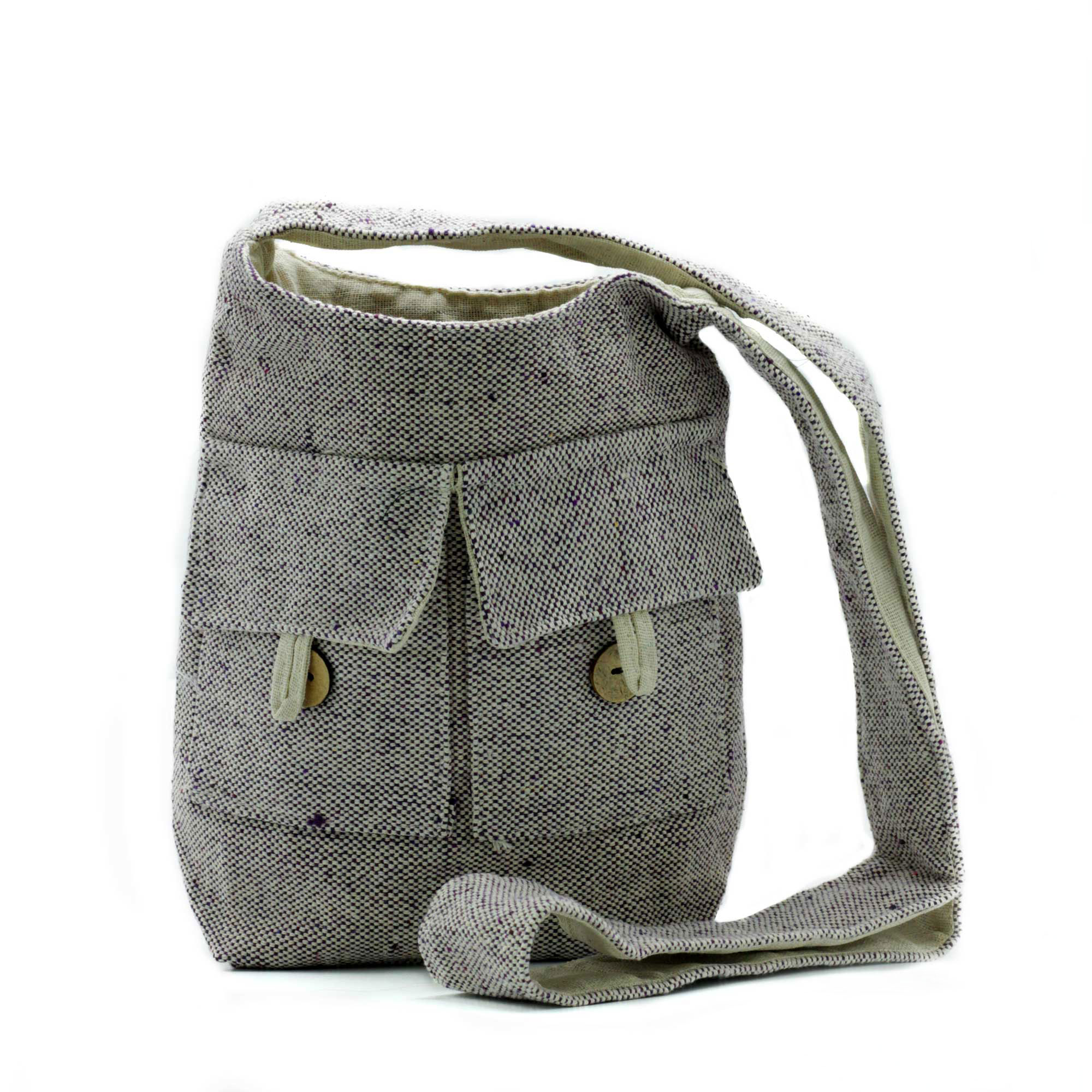Natural Tones Two Pocket Bags - Soft Lavender - Medium  (NTTP-03)