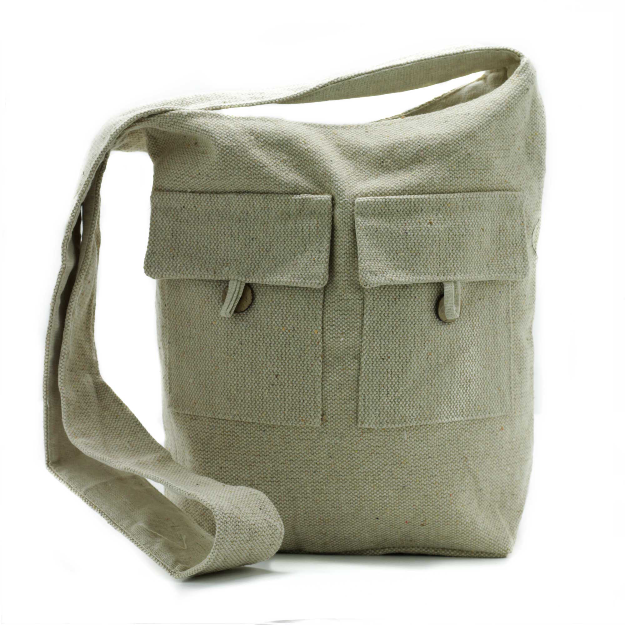 Natural Tones Two Pocket Bags - Natural - Large (NTTP-05)
