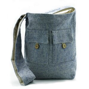 Natural Tones Two Pocket Bags - Comp Denim - Large  (NTTP-08)