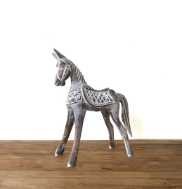 Large Antique Horse 32 cm  (VINTEP-07)