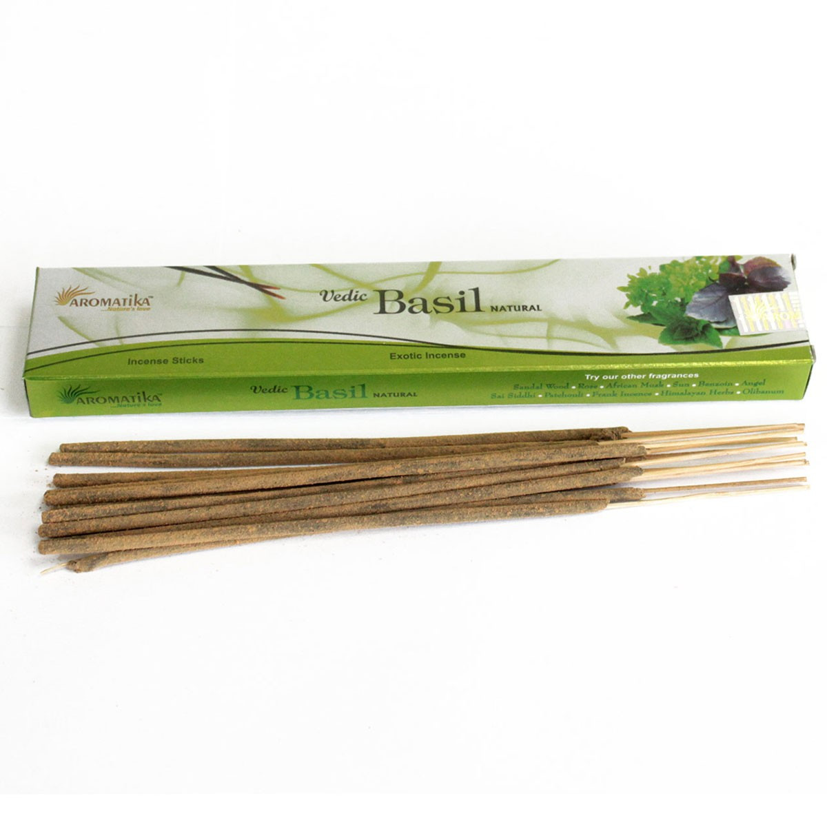 Vedic Incense Sticks - Basil (Vedic-04)