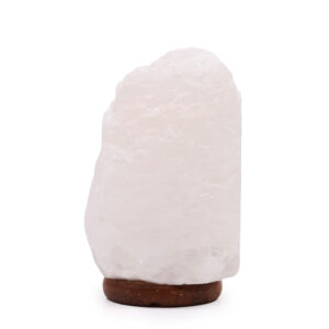 Crystal Rock Himalayan Salt Lamp - & Base apx 3-5kg  (QSalt-13W)