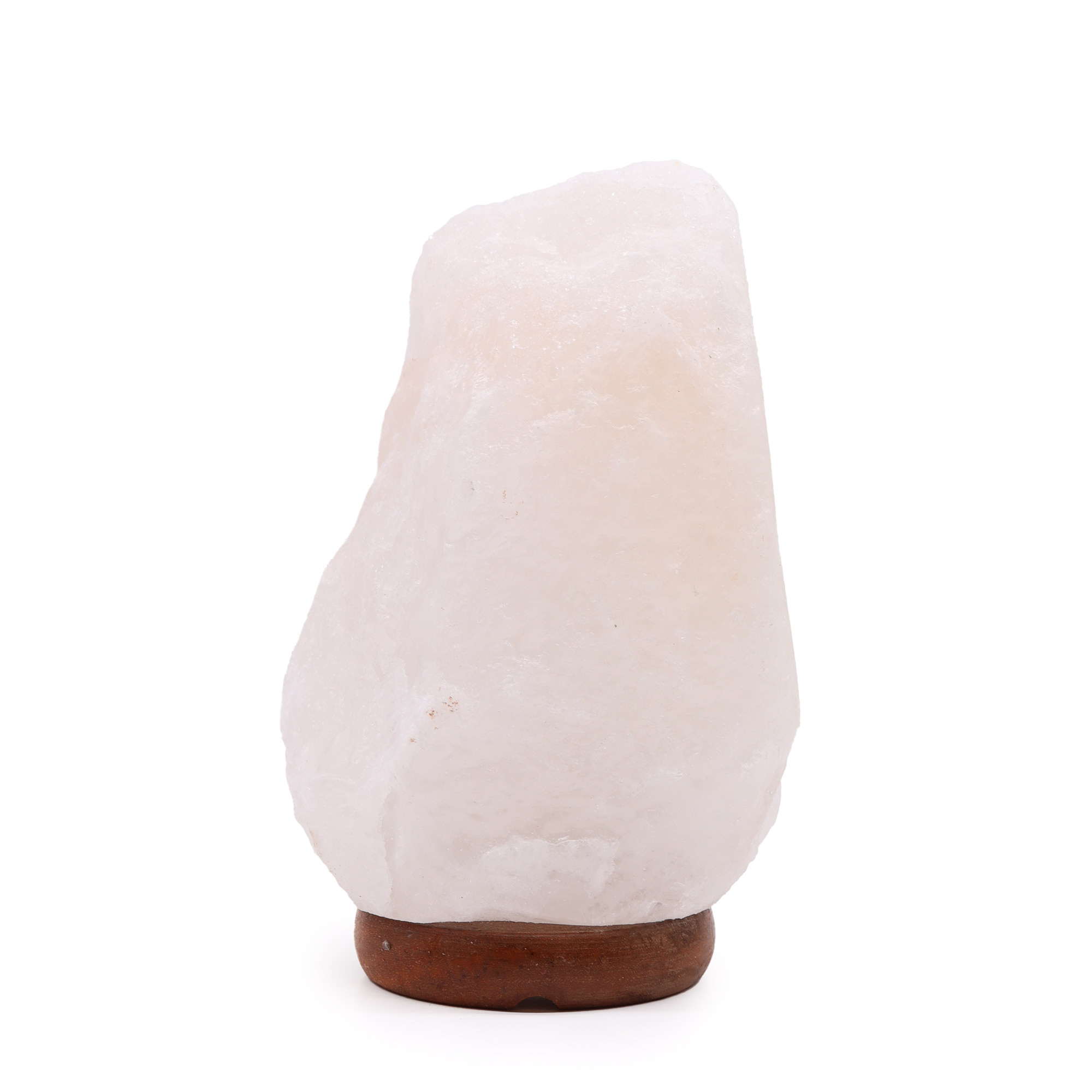 Crystal Rock Himalayan Salt Lamp - & Base apx 2-3kg  (QSalt-12W)