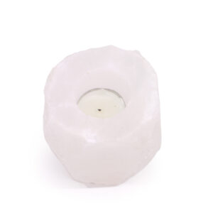 Crystal Rock Himalayan Salt Candle Holder 600-800g  (QSalt-08W)