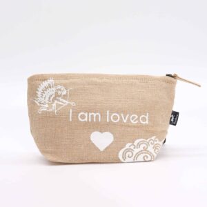Hop Hare Pouch - I am Loved  (HHP-06)