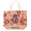 All Natural Bag - Terracotta Stonewash - Hamsa - Protection  (ANB-03)