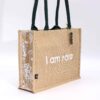 Hop Hare Jute Big Bag - I am Rare  (HHJB-07)