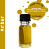10ml Amber Fragrance Oi l- UNLABELLED  (ULFO-01)