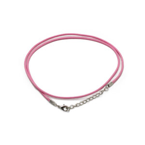 Packs Waxed Pendant Cords - 2mm x 55cm - Assorted - Pink 102 (PCord-34)