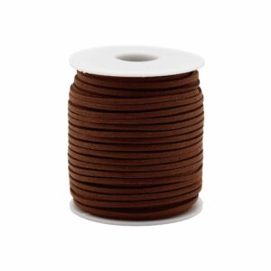 Bulk Roll Pendant Cord -  2.5mm x 45m - Dark Brown A010  (PCord-21)