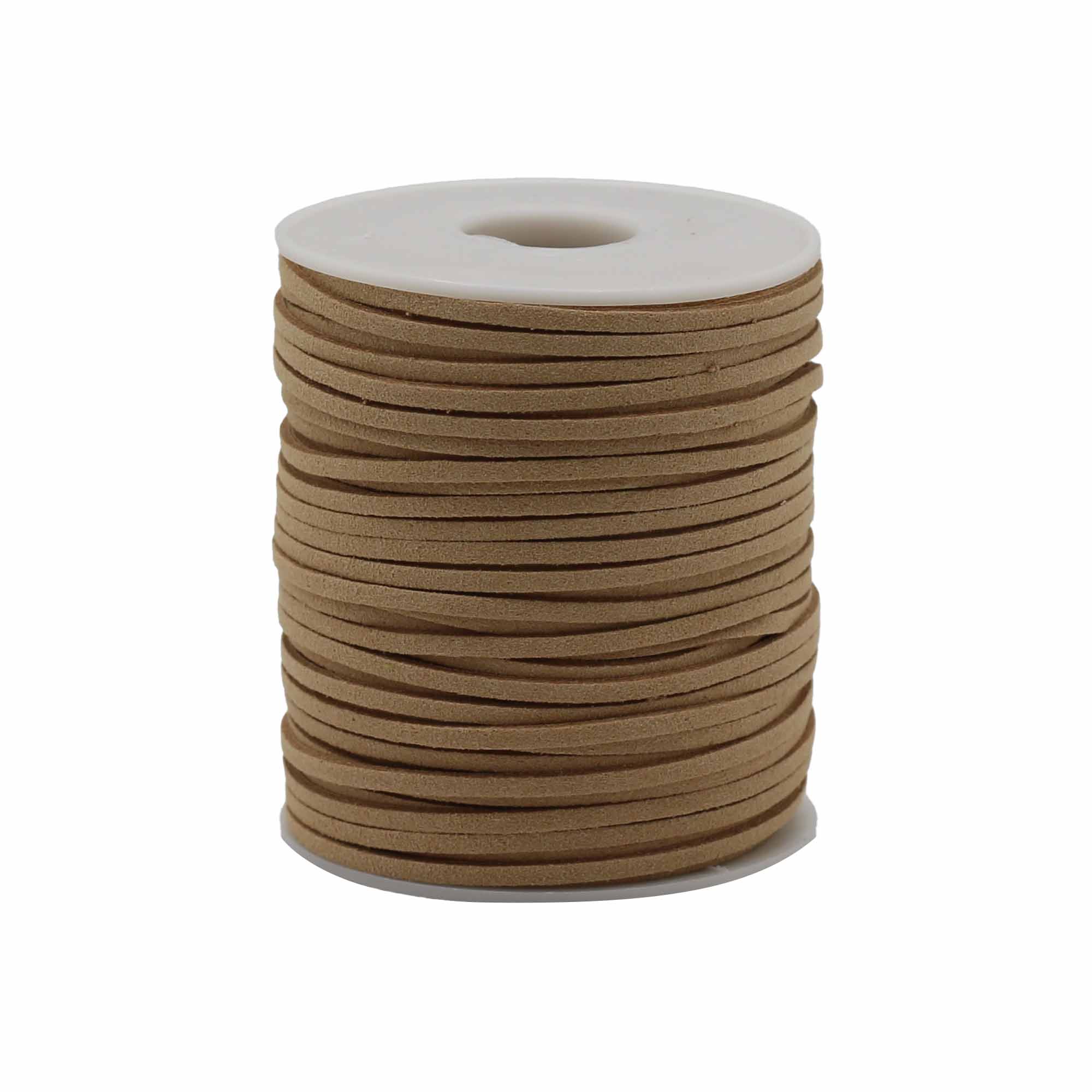 Bulk Roll Pendant Cord - 2.5mm x 45m - Tan A120 (PCord-22)