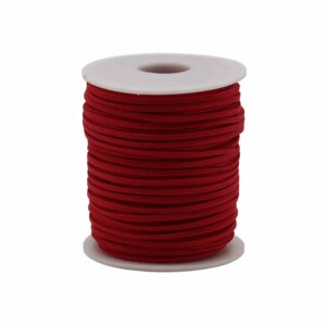 Bulk Roll Pendant Cord - 2.5mm x 45m - Red A056 (PCord-24)