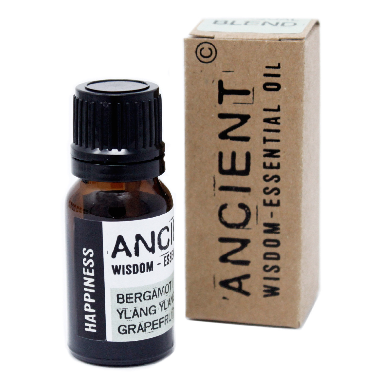 Happiness Essential Oil Blend - Boxed - 10ml (AWEBL-03)