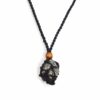 Crystal Gemstone Necklace Cord 45cm/18inch - Black  (CGNC-01)