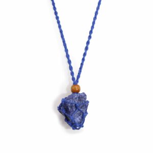 Crystal Gemstone Necklace Cord 45cm/18inch - Navy  (CGNC-03)