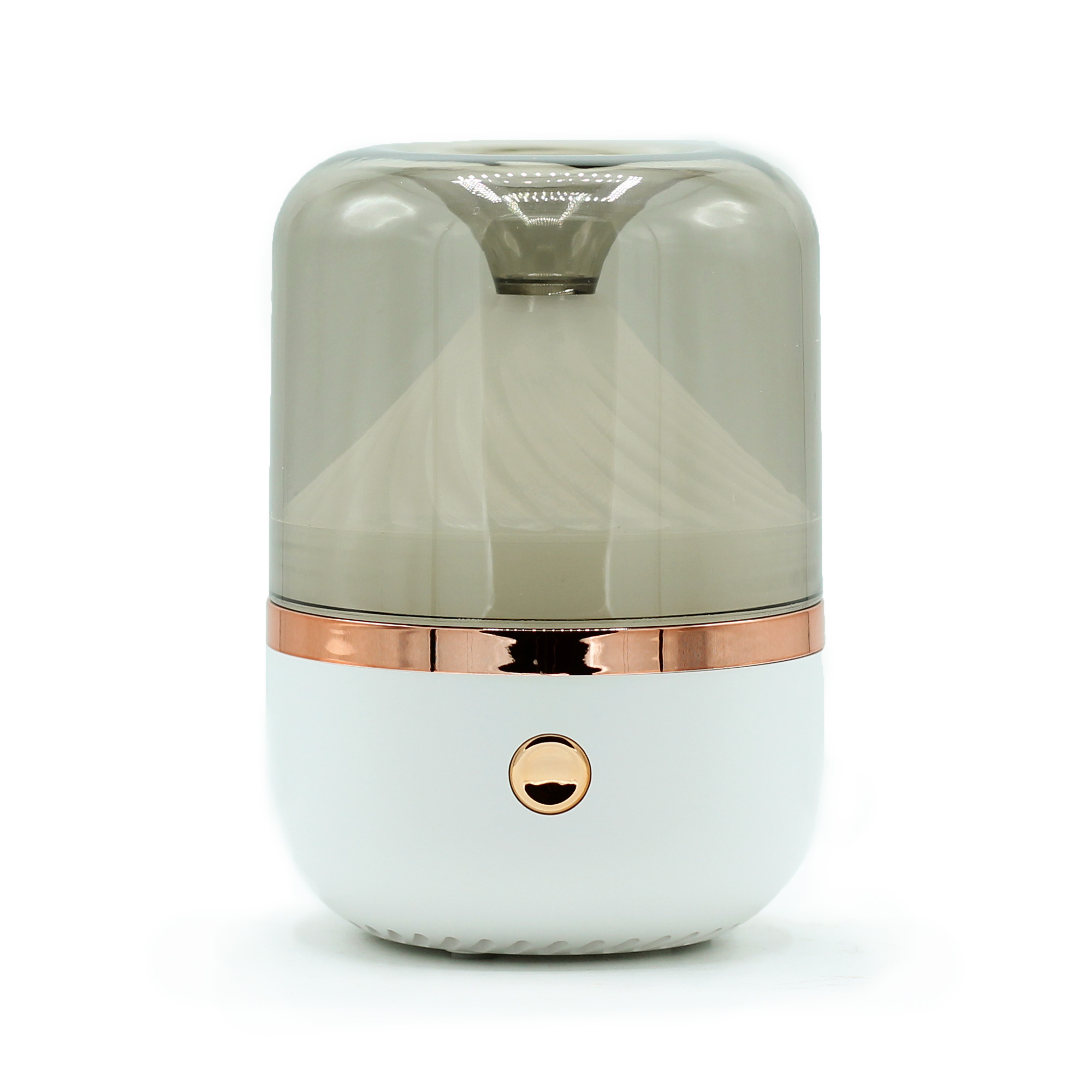 Urban Aroma Diffuser White & Bronze- USB - Colour Change (AATOM-31)