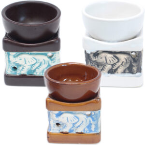 Classic Elephant Oil Burners (aast)  (OBCS-08DS)