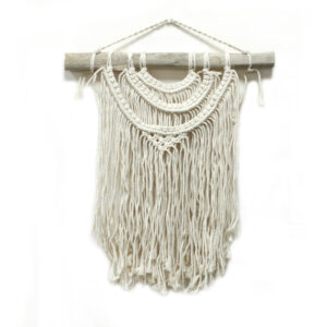 Macrame Wall Hanging - Three Waves  (MacW-01)