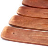 Carved Mango Wood Ashcatcher 10"  (ISH-33M)