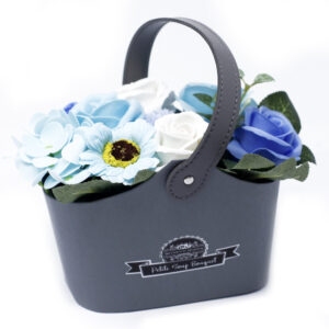 Bouquet Petite Basket - Soothing Blues (PSFB-01)