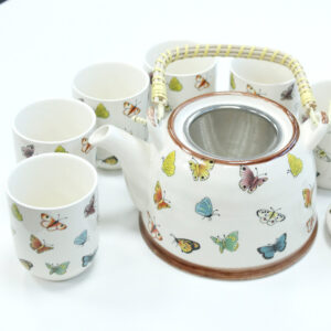 Herbal Teapot Set - Butterflies (TeaP-02)