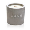 Med Concrete Soy Candle  - Love - Purple Fig & Casis  (CWC-05)