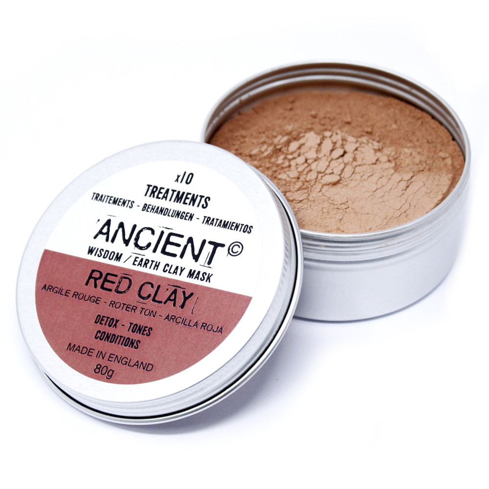 Red Clay Face Mask 100g  (Clay-01)