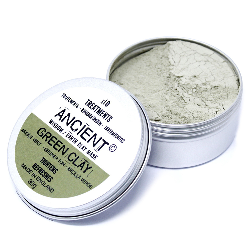 Green Clay Face Mask 100g  (Clay-02)