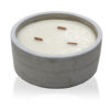 Large Concrete Soy Candle - Crushed Vanilla & Orange  (CWC-02)