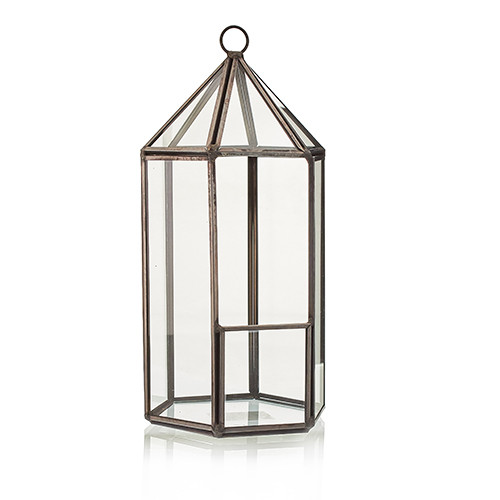 Glass Terrarium - Lantern Shape  (GTer-03)