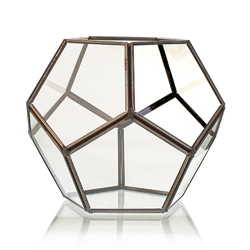Glass Terrarium - Large Octagon  (GTer-05)