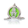 Aromatherapy Jewellery Necklace - Hand of Fatima 30mm  (AromaJ-10)