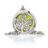 Aromatherapy Jewellery Necklace - Leaf 30mm  (AromaJ-11)