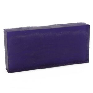 Geranium - Purple - EO Soap Slice 100g approx  (ASoap-08DS)