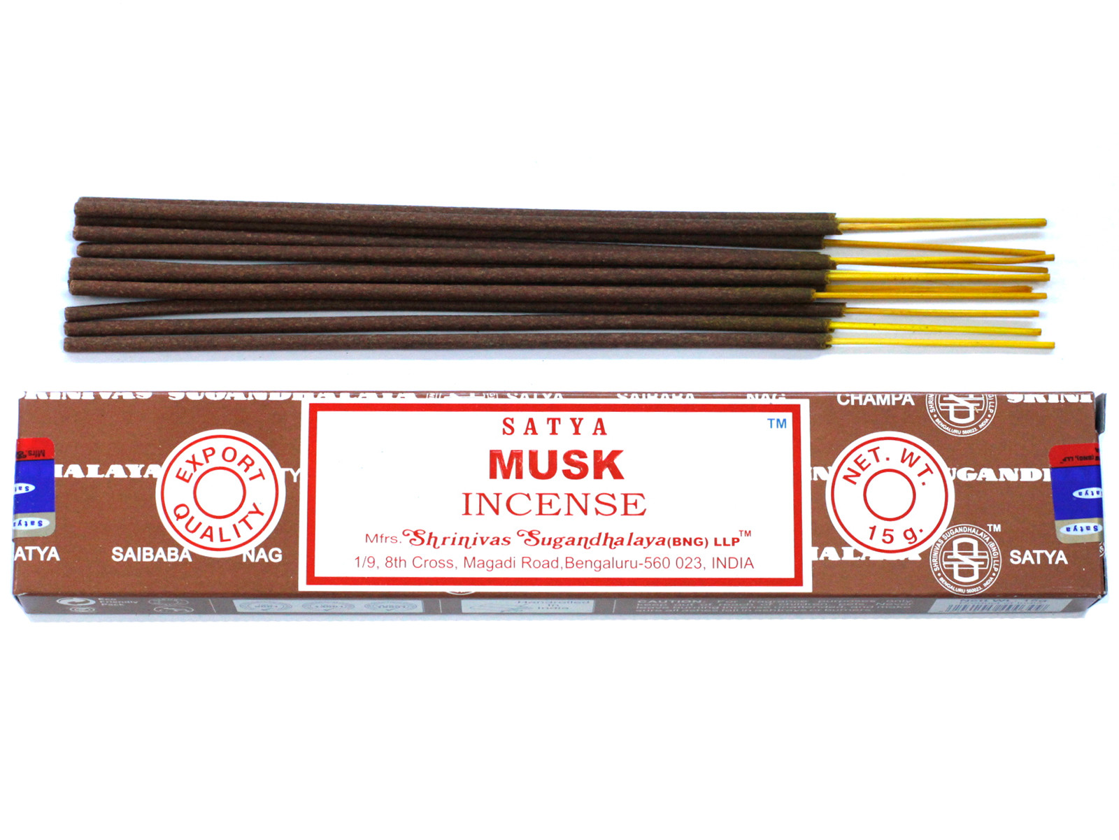 Satya Incense 15gm - Musk  (iSatya-14)