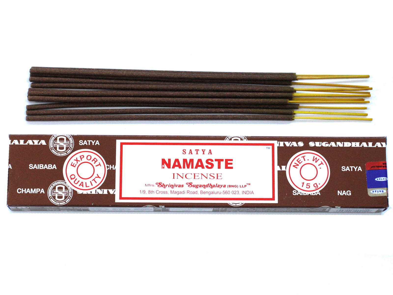 Satya Incense 15gm - Namaste  (iSatya-21)