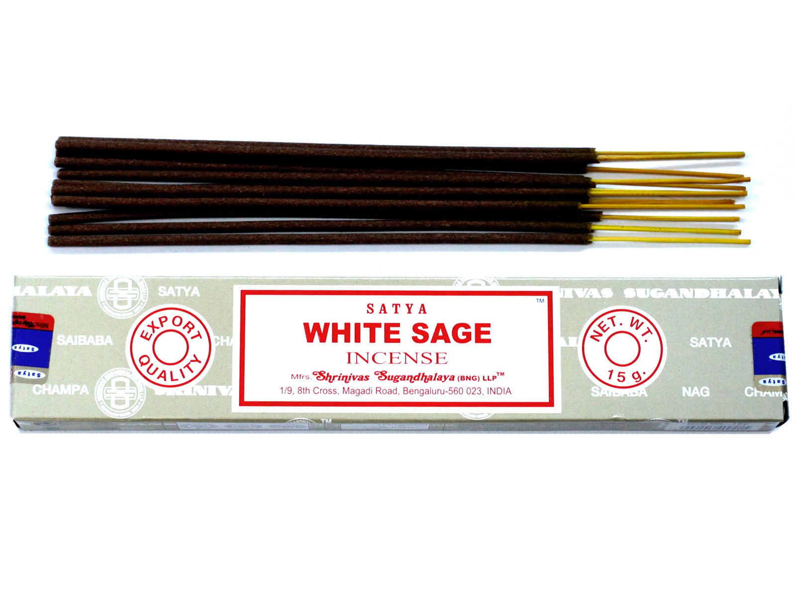 Satya Incense 15gm - White Sage  (iSatya-25)