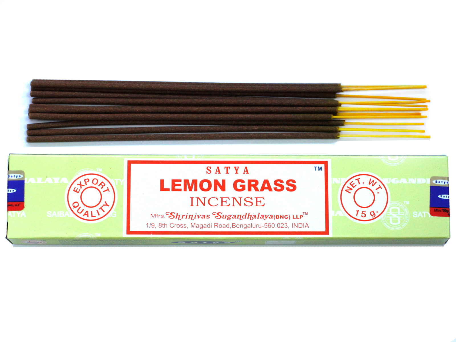 Satya Incense 15gm - Lemongrass  (iSatya-28)