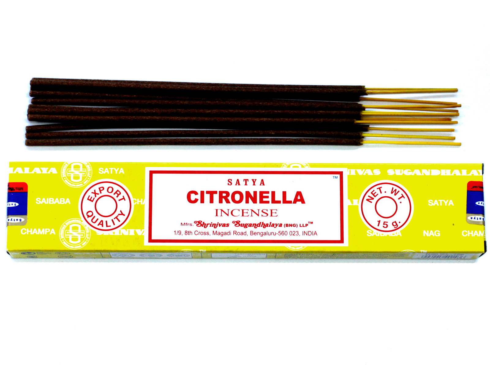 Satya Incense 15gm - Citronella  (iSatya-32)